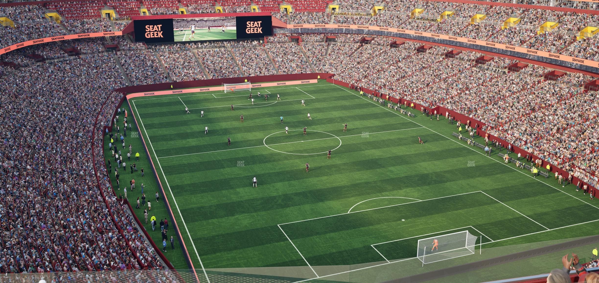 Northwest Stadium - Section 417 Seat View