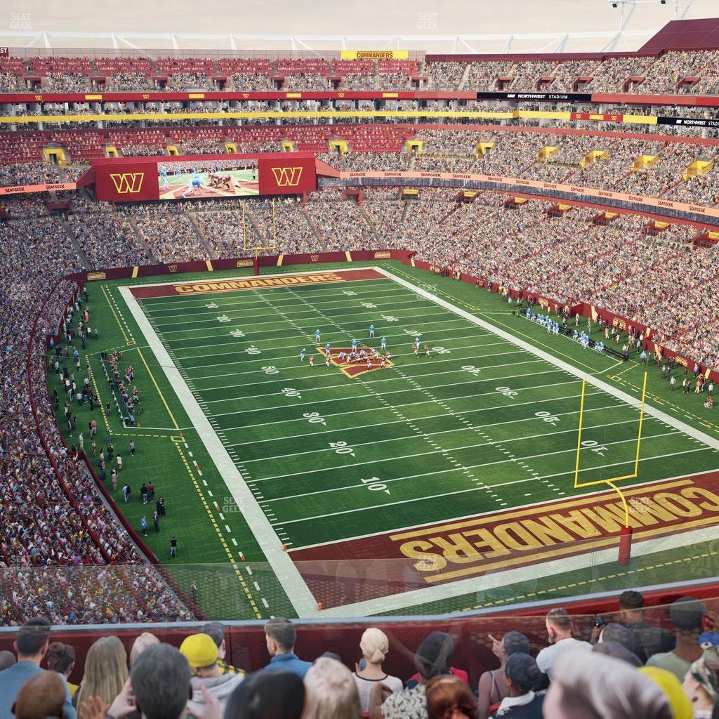Northwest Stadium - Section 417 Seat View