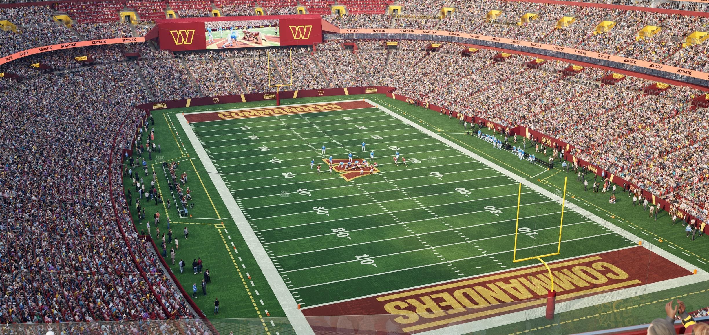 Northwest Stadium - Section 417 Seat View