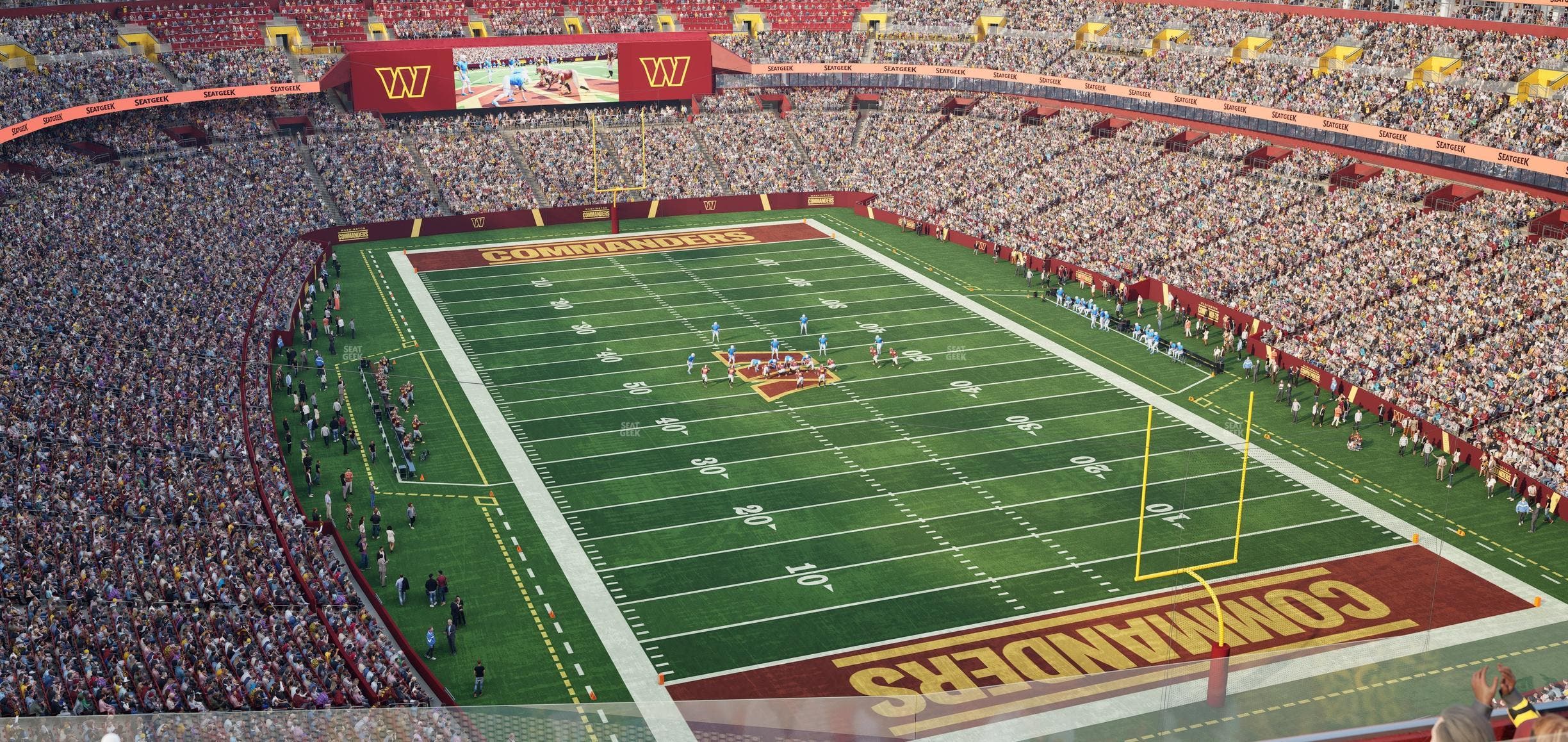 Northwest Stadium - Section 417 Seat View