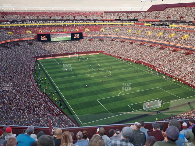 Northwest Stadium - Section 418 Seat View Northwest Stadium - Section 418 Seat View