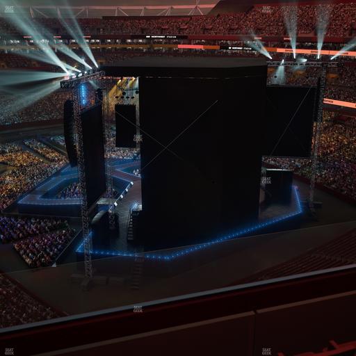 Northwest Stadium - Section 418 Seat View