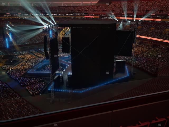 Northwest Stadium - Section 418 Seat View