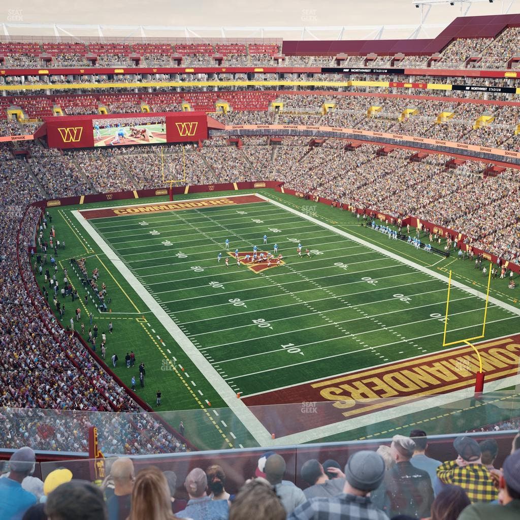 Northwest Stadium - Section 418 Seat View