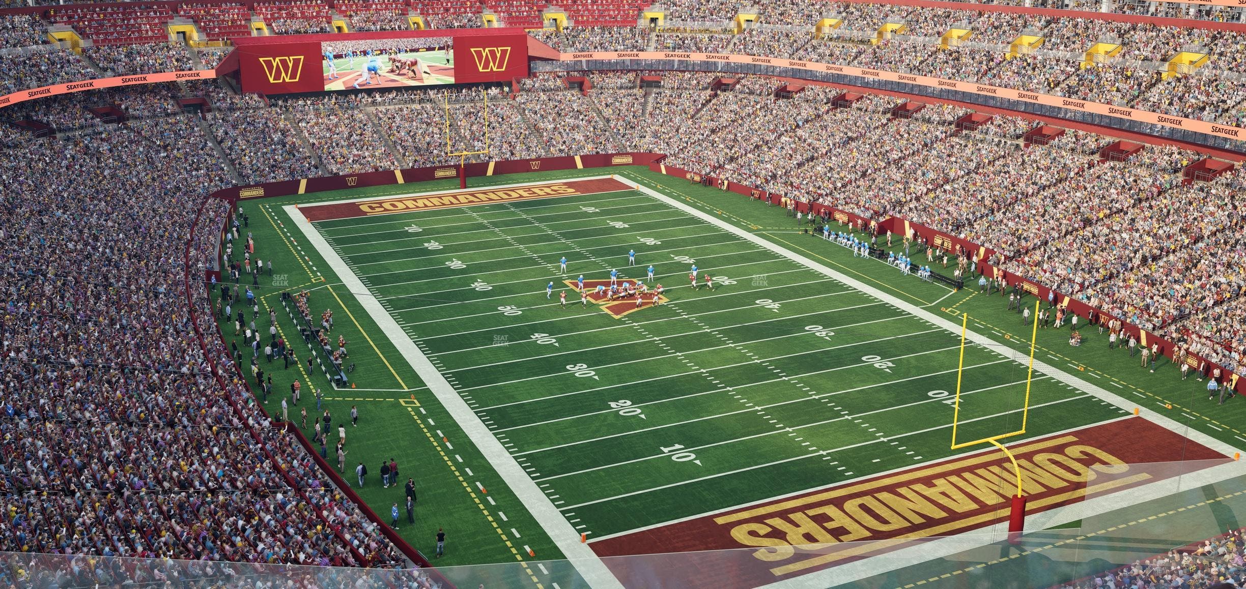 Northwest Stadium - Section 418 Seat View