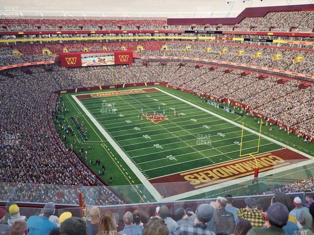 Northwest Stadium - Section 418 Seat View