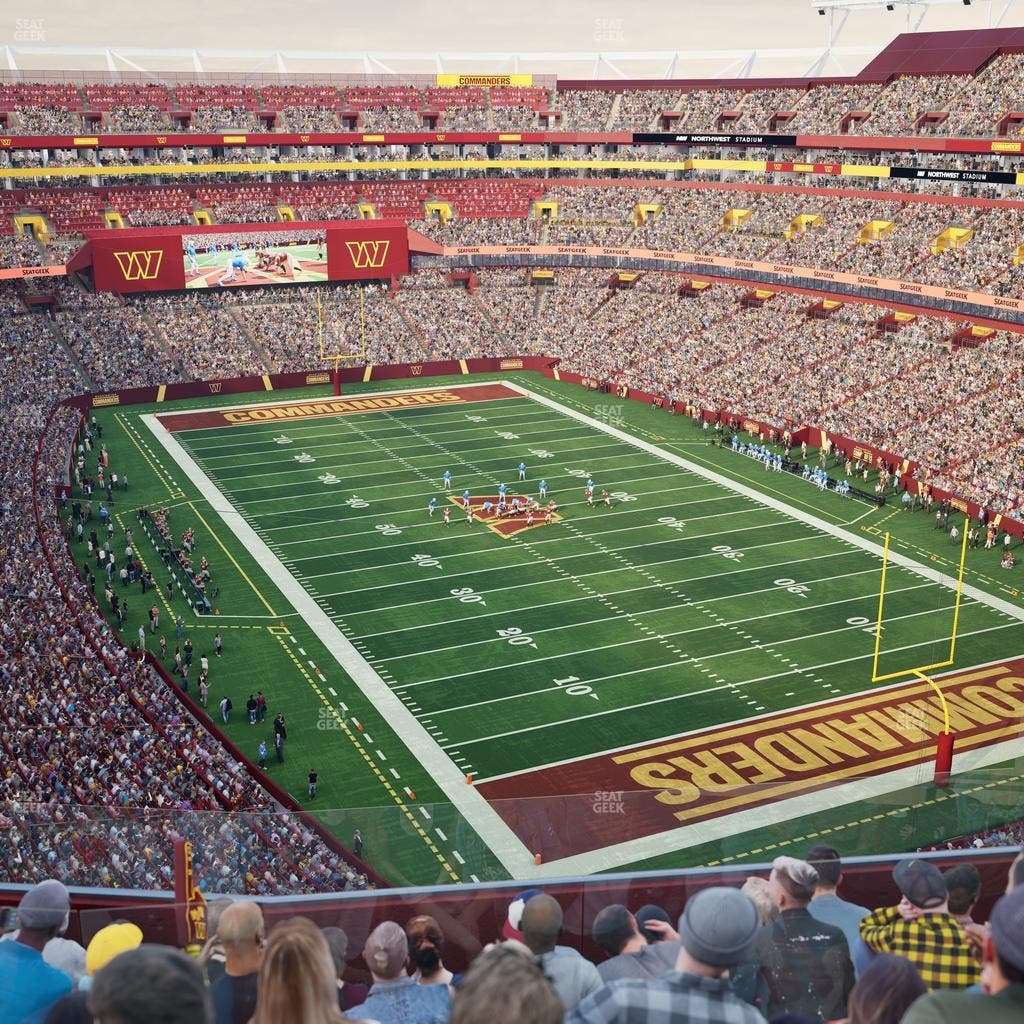 Northwest Stadium - Section 418 Seat View