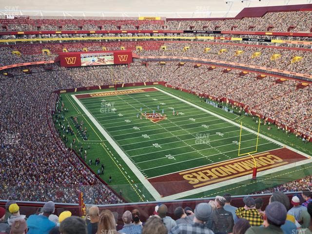 Northwest Stadium - Section 418 Seat View