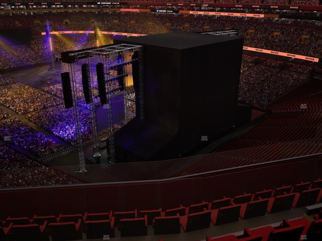 Northwest Stadium - Section 419 Seat View