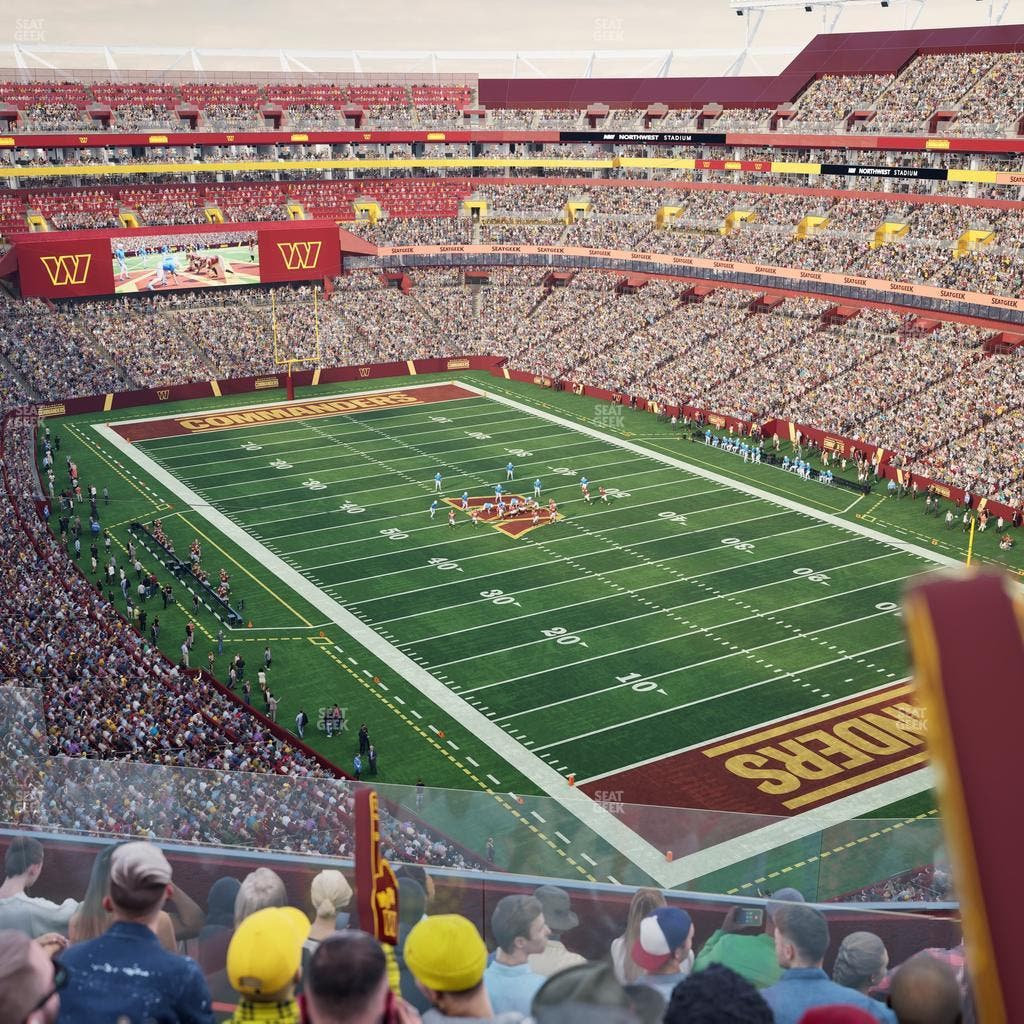 Northwest Stadium - Section 419 Seat View