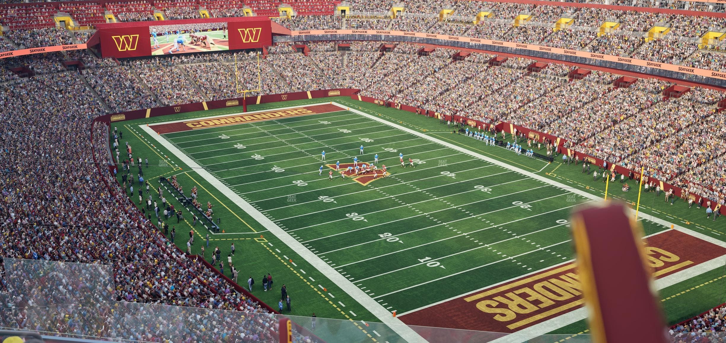 Northwest Stadium - Section 419 Seat View