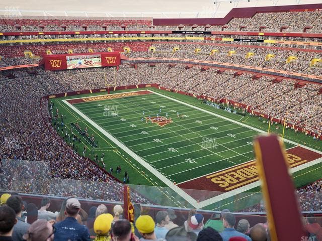 Northwest Stadium - Section 419 Seat View