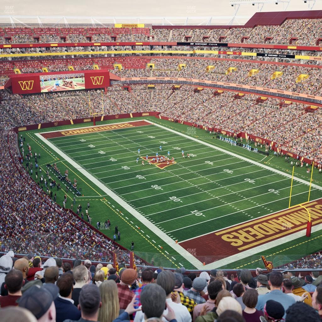 Northwest Stadium - Section 419 Seat View