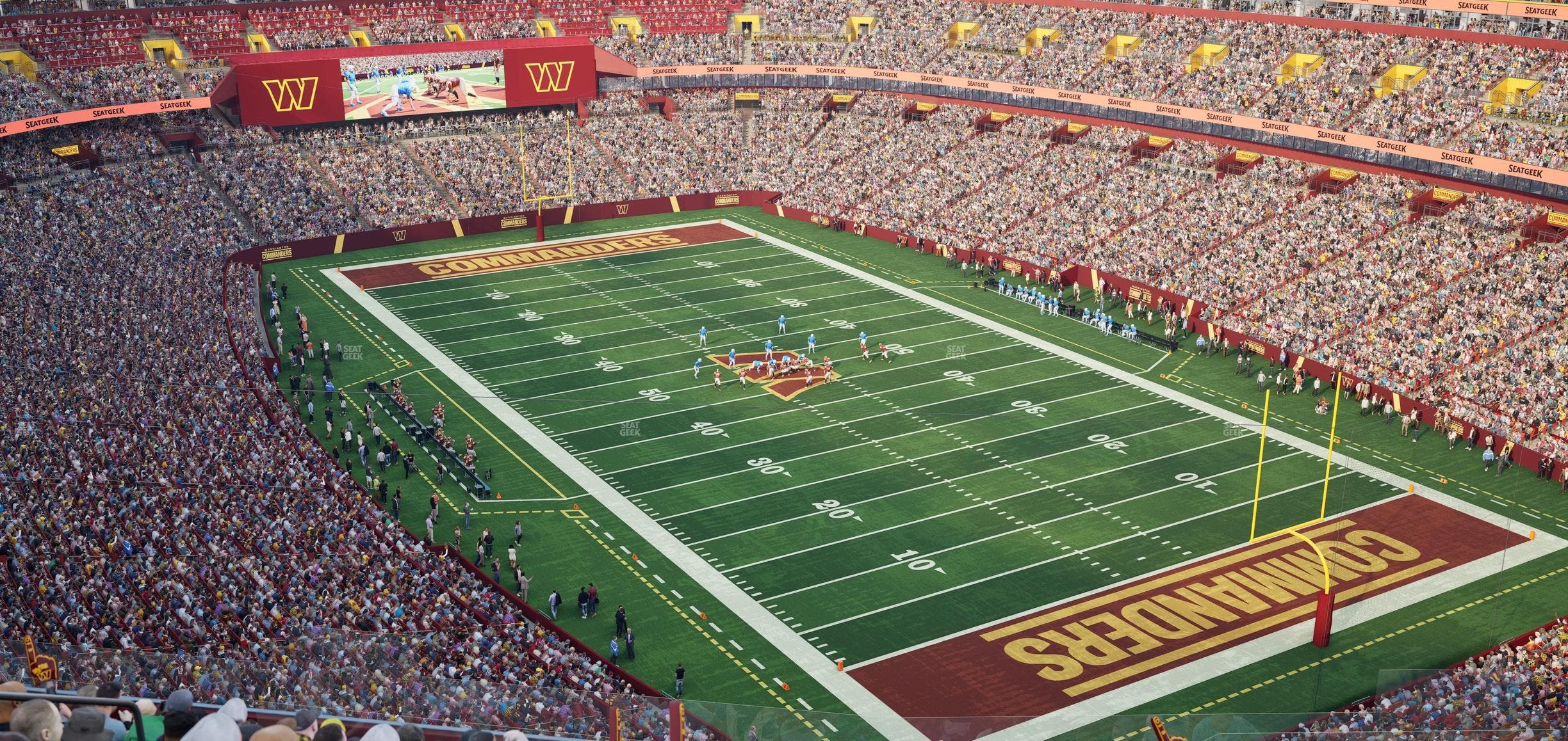 Northwest Stadium - Section 419 Seat View