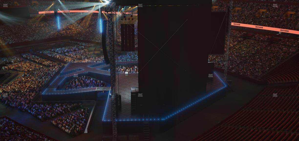 Northwest Stadium - Section 419 Seat View