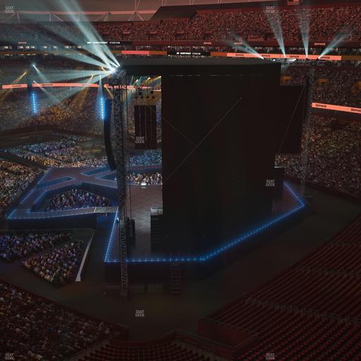 Northwest Stadium - Section 419 Seat View
