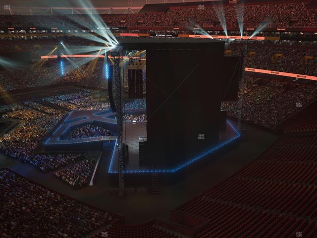 Northwest Stadium - Section 419 Seat View