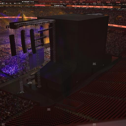 Northwest Stadium - Section 419 Seat View