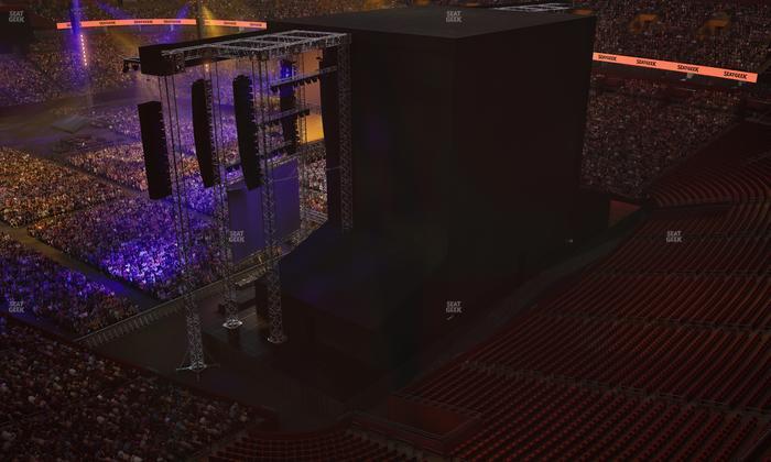 Northwest Stadium - Section 419 Seat View