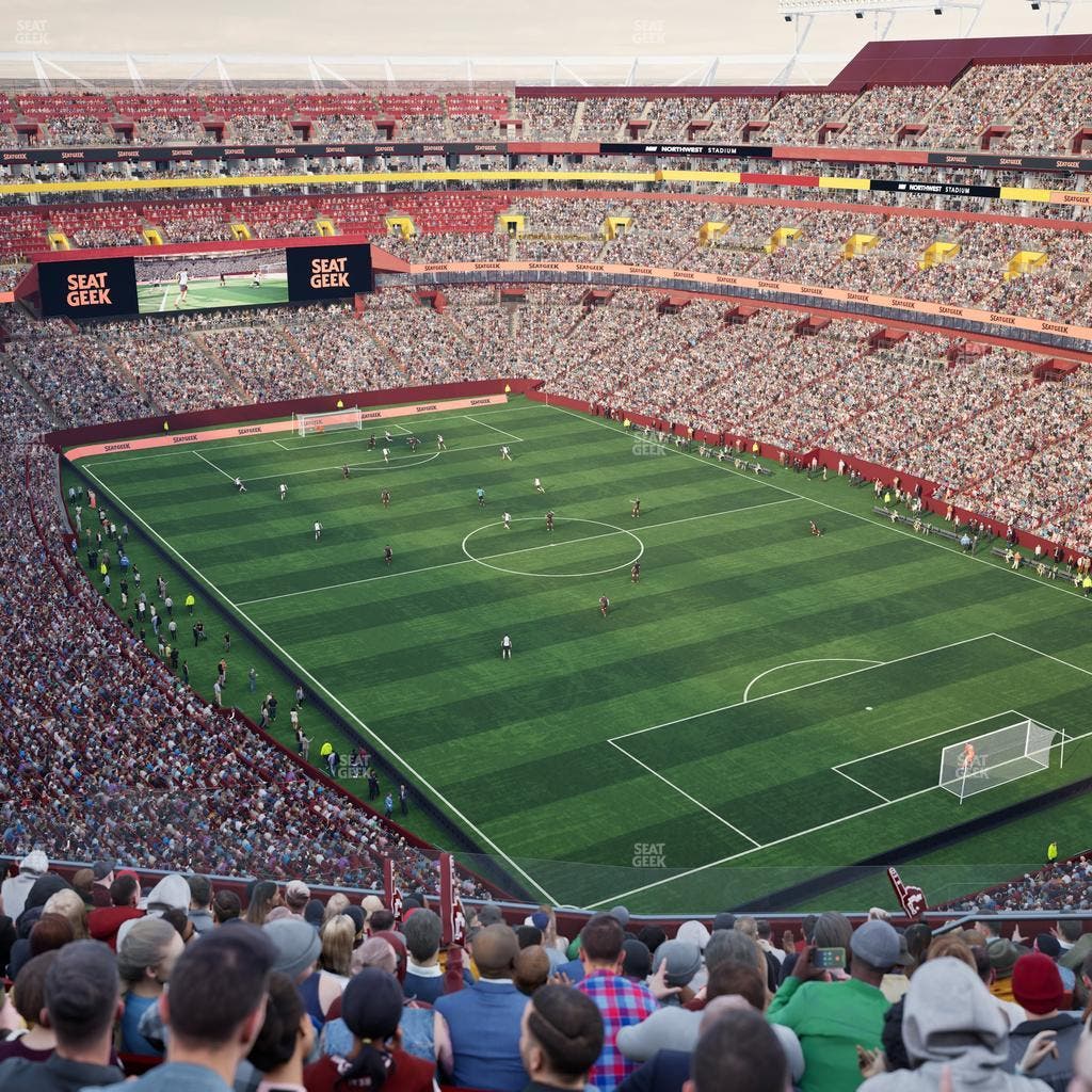 Northwest Stadium - Section 419 Seat View