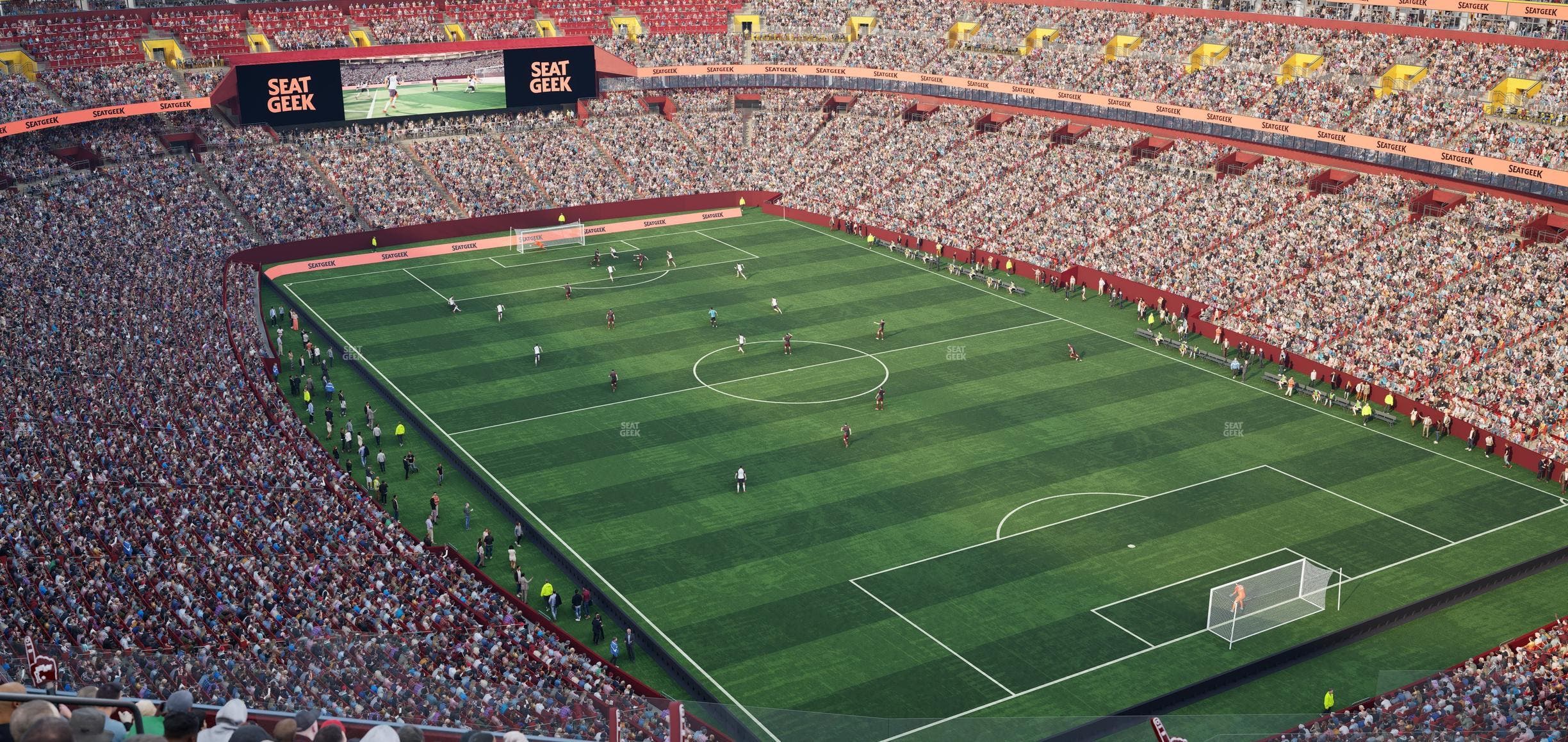 Northwest Stadium - Section 419 Seat View