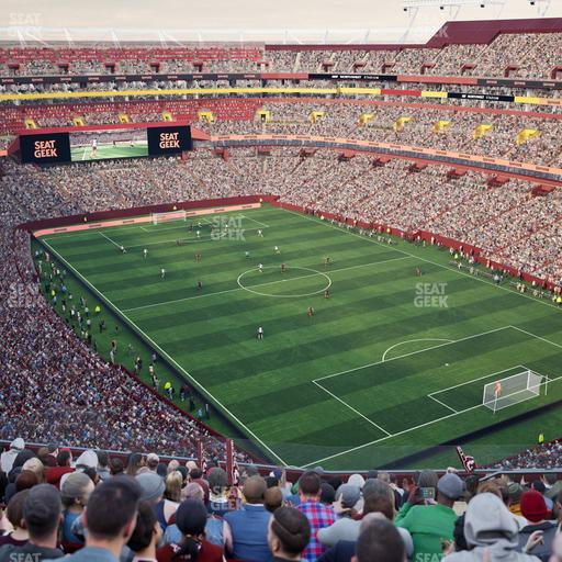 Northwest Stadium - Section 419 Seat View