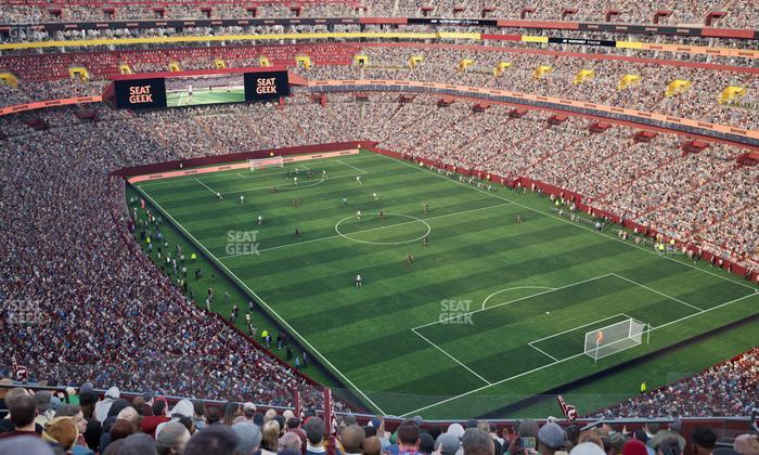 Northwest Stadium - Section 419 Seat View