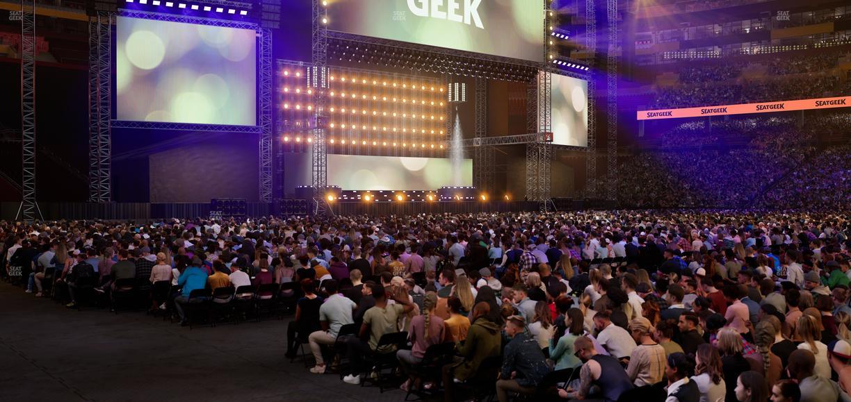 Northwest Stadium - Section 42 Seat View