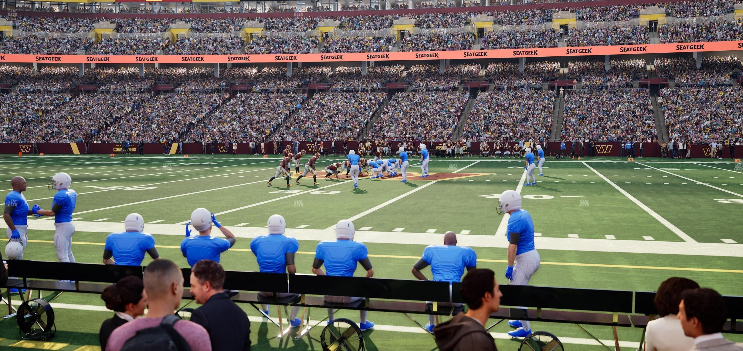 Northwest Stadium - Section 42 Seat View