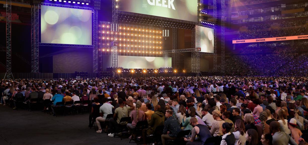 Northwest Stadium - Section 42 Seat View