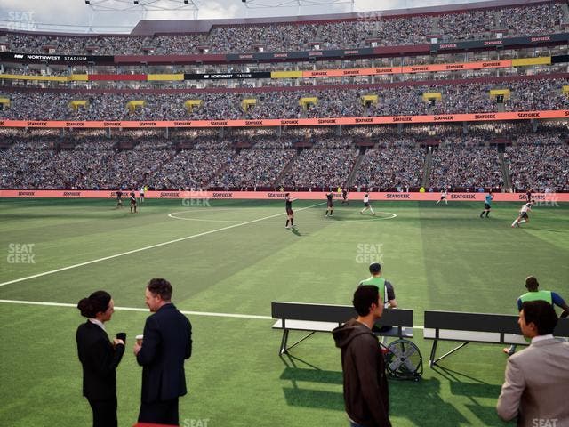 Northwest Stadium - Section 42 Seat View