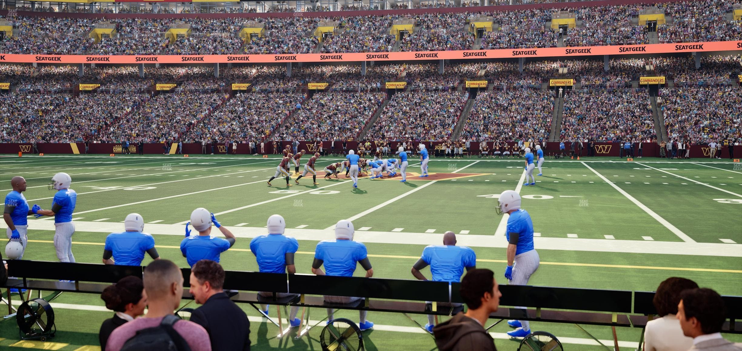 Northwest Stadium - Section 42 Seat View