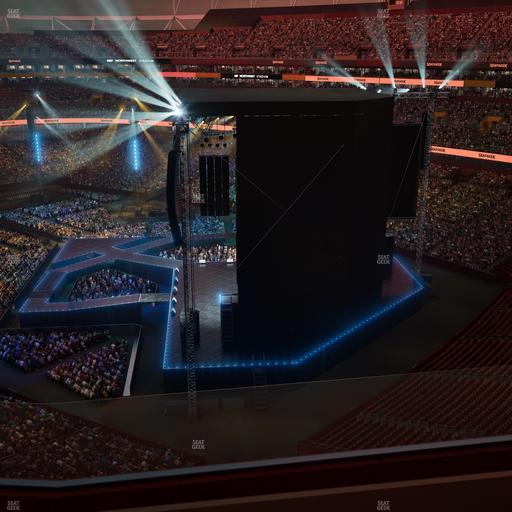 Northwest Stadium - Section 420 Seat View