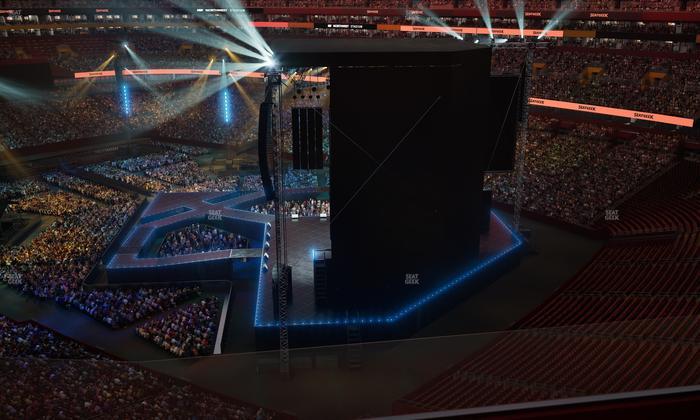 Northwest Stadium - Section 420 Seat View
