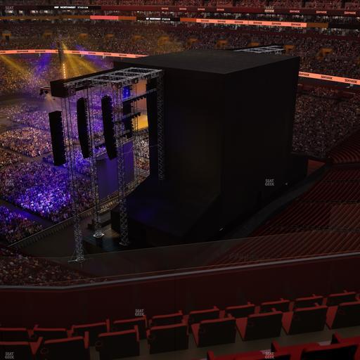 Northwest Stadium - Section 420 Seat View