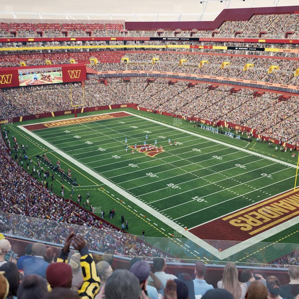 Northwest Stadium - Section 420 Seat View