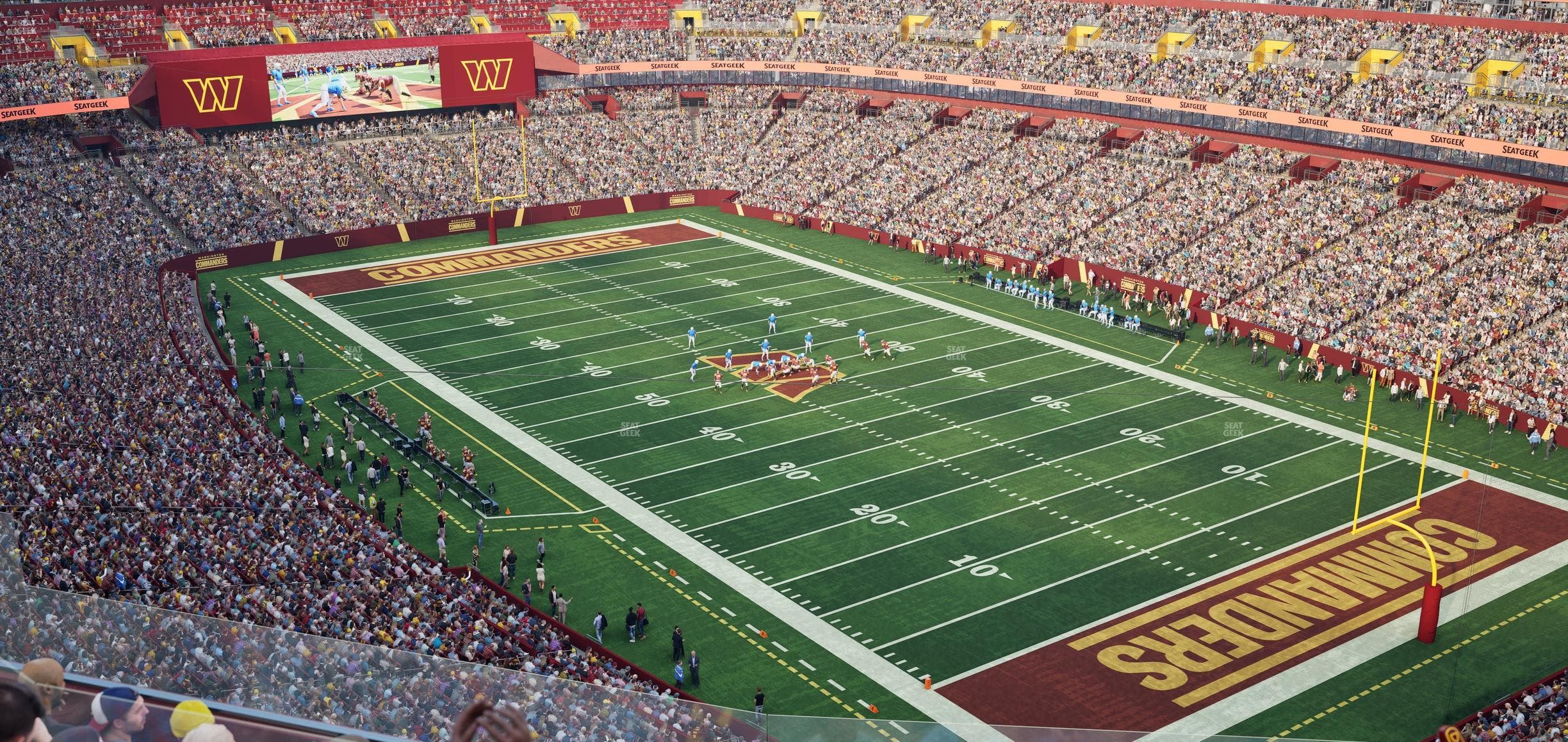 Northwest Stadium - Section 420 Seat View