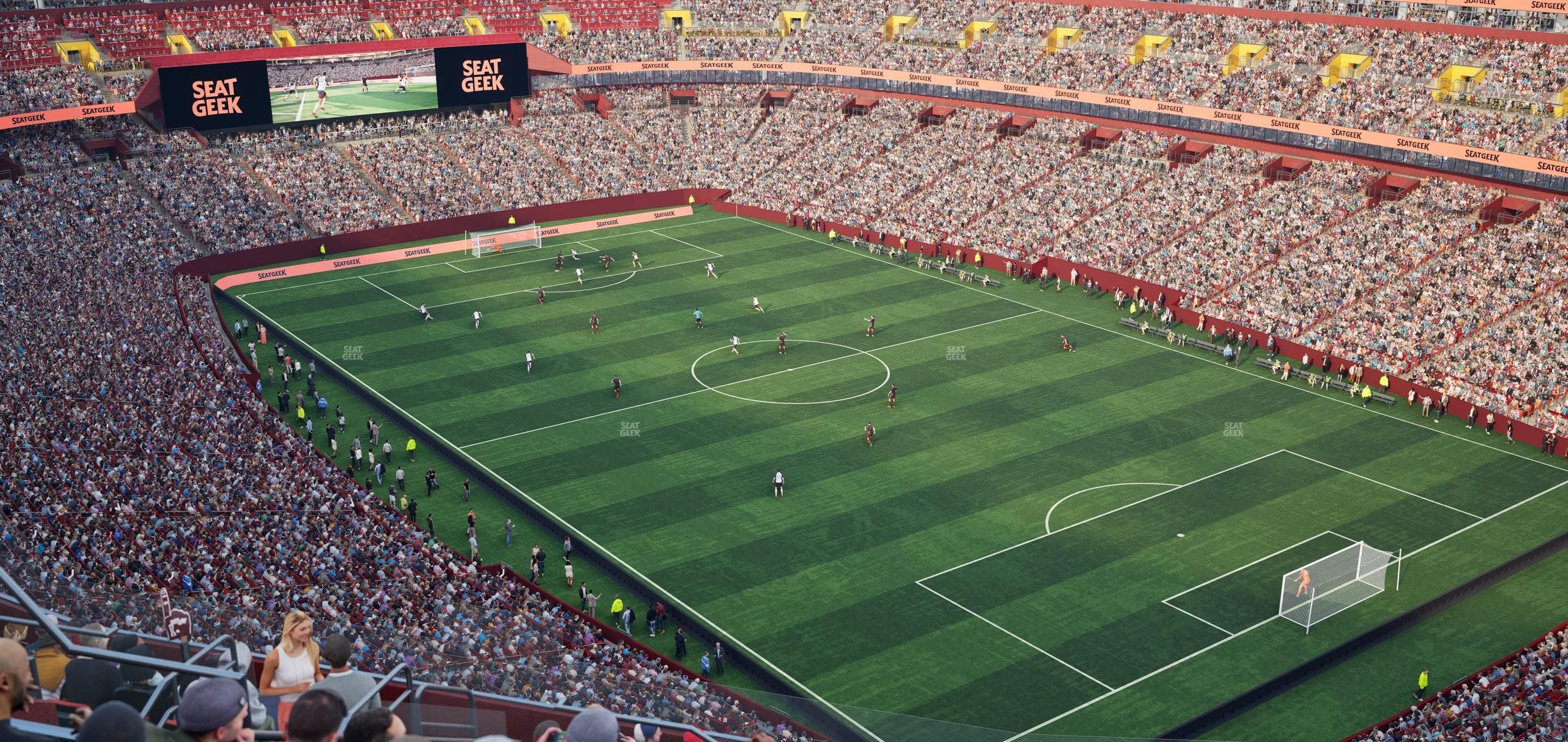 Northwest Stadium - Section 420 Seat View