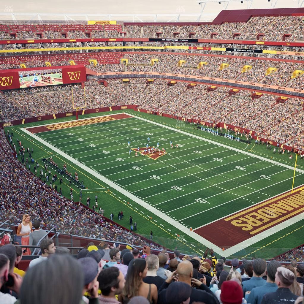 Northwest Stadium - Section 420 Seat View