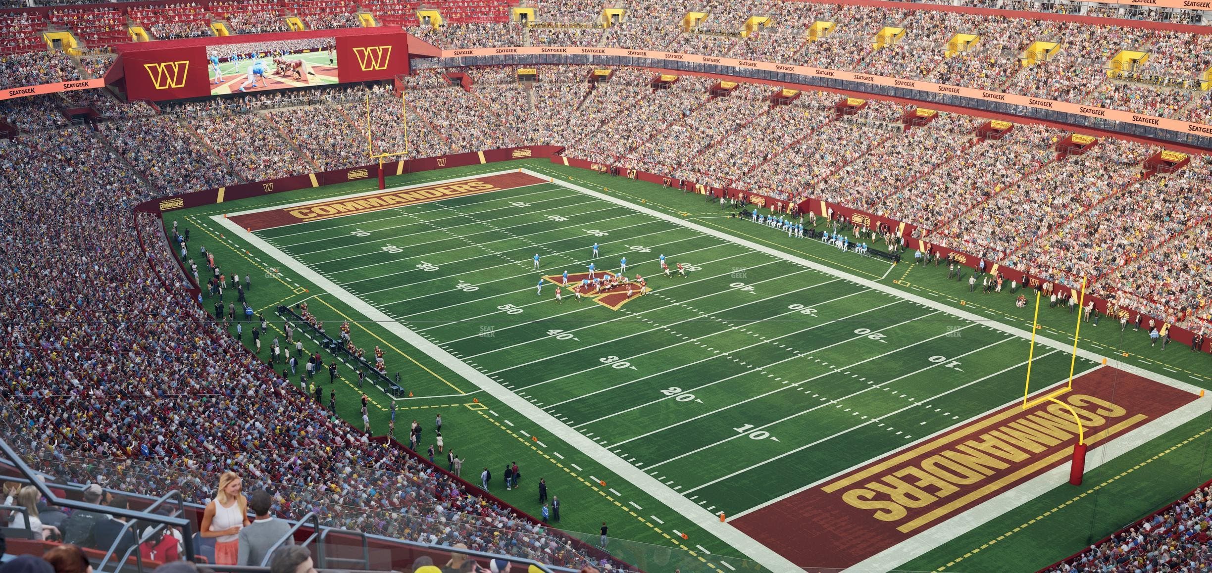 Northwest Stadium - Section 420 Seat View