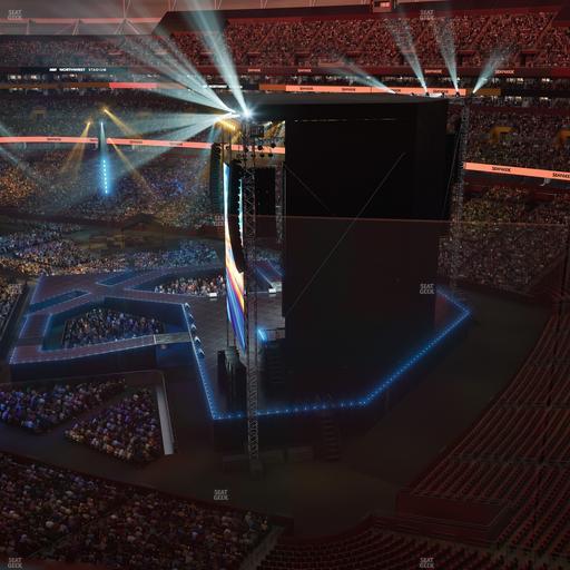 Northwest Stadium - Section 421 Seat View