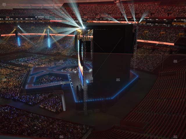 Northwest Stadium - Section 421 Seat View