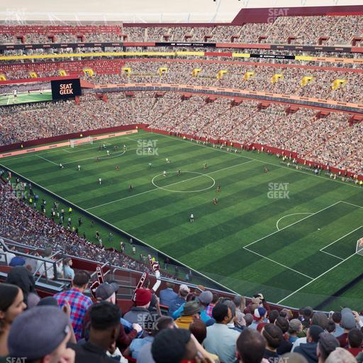 Northwest Stadium - Section 421 Seat View