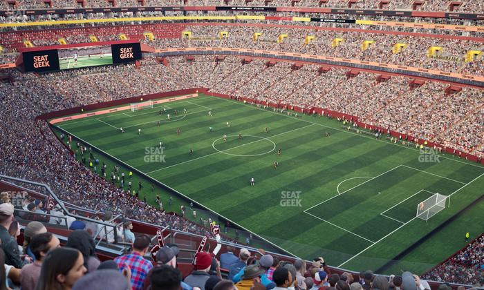 Northwest Stadium - Section 421 Seat View