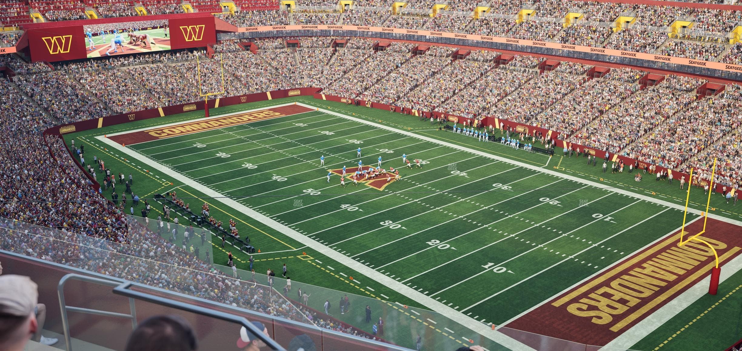 Northwest Stadium - Section 421 Seat View