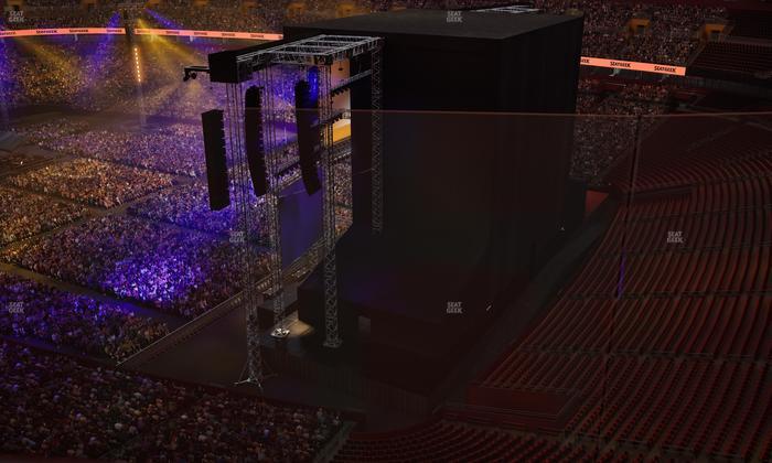 Northwest Stadium - Section 421 Seat View