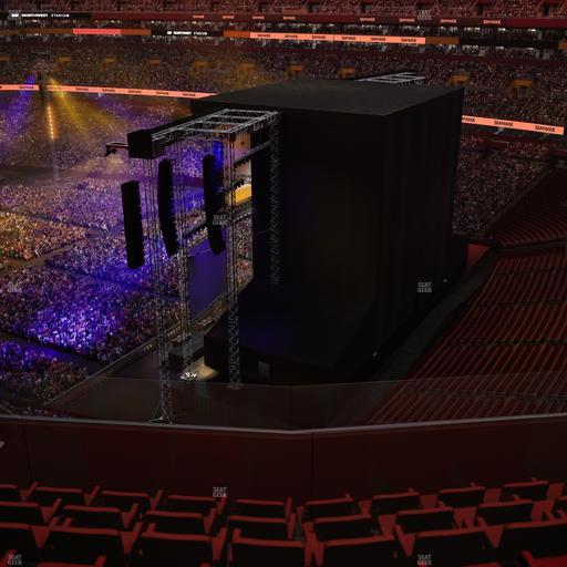 Northwest Stadium - Section 421 Seat View