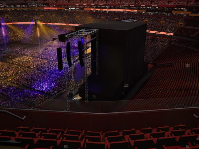 Northwest Stadium - Section 421 Seat View