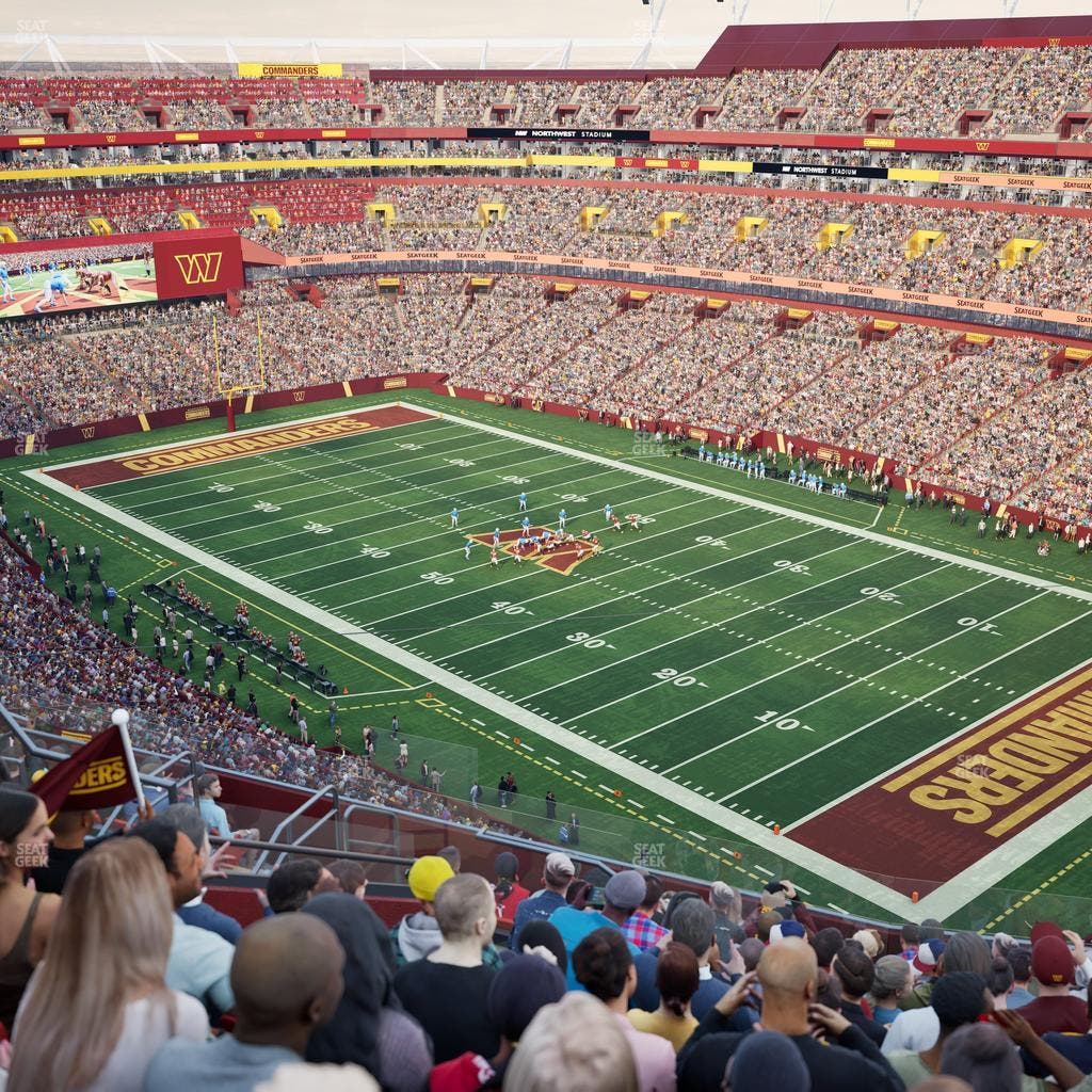 Northwest Stadium - Section 421 Seat View