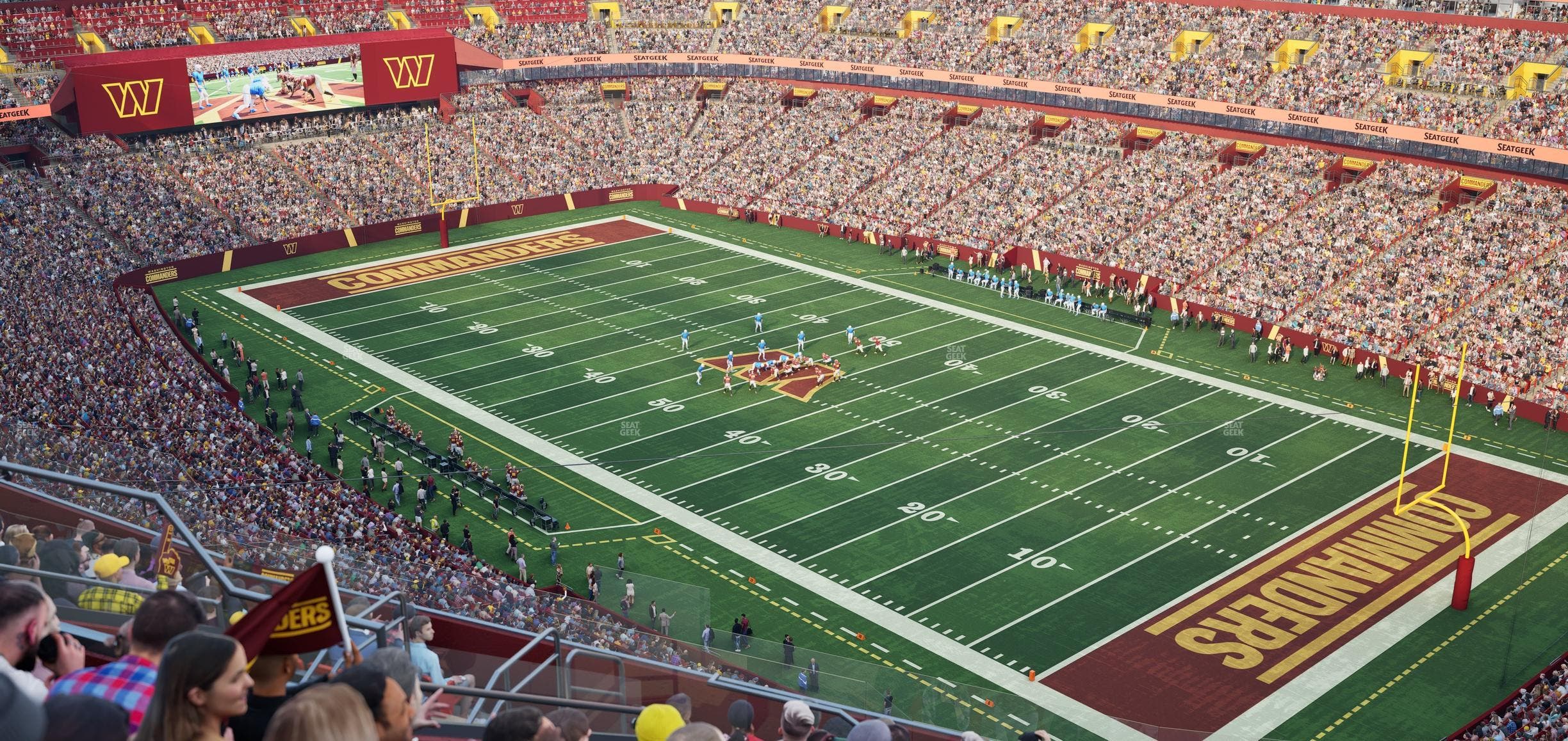 Northwest Stadium - Section 421 Seat View
